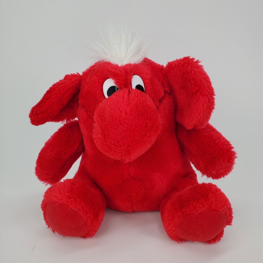 Flash Kodak Kolorkins Red Plush‎ Stuffed Animal Toy 80s Advertising Mascot